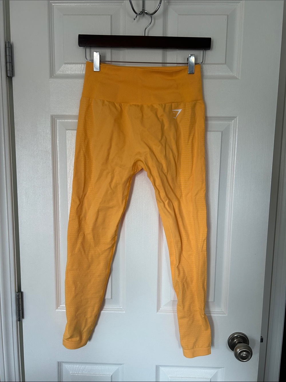 Gymshark High-Waist Orange Leggings